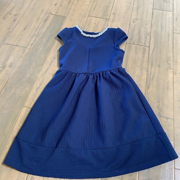 Monteau Girl Blue dress - Picture 1 of 1